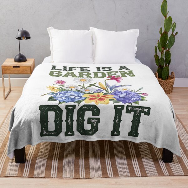 Item preview, Life Is A Garden Dig It Garden Love designed and sold by luannsemmsobre.