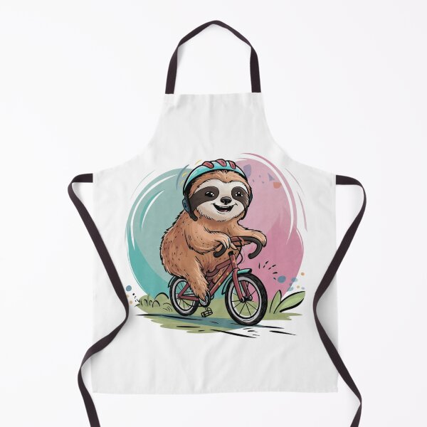 Item preview, Funny Cute Cycling Sloth for Bike Lovers Dad designed and sold by Laugh-Lines.