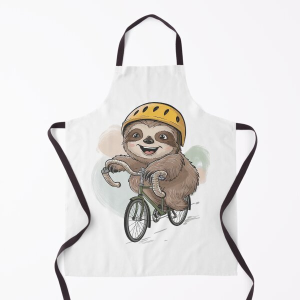 Item preview, Funny Cute Cycling Sloth for Bike Lovers Dad designed and sold by Laugh-Lines.