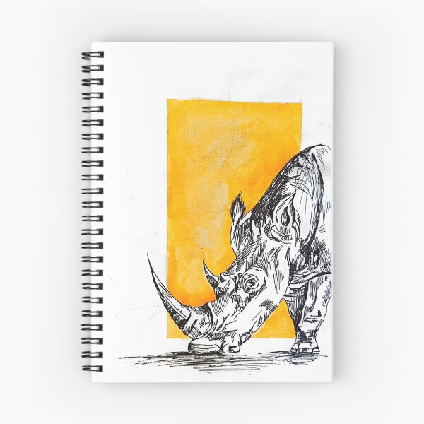 Item preview, rhino painting  designed and sold by MineSmith.