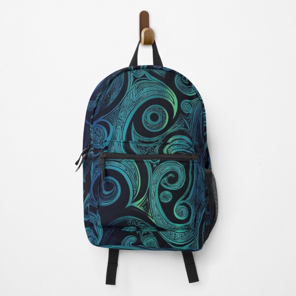 Item preview, New Zealand Paua Māori Pattern Koru Design 302 designed and sold by GrinGalore.