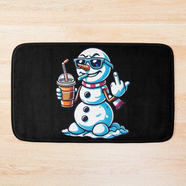 Item preview, Cool Snowman Winter Vibes Attitude designed and sold by LuminOrb.