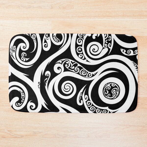 Item preview, New Zealand Paua Māori Pattern Koru Design 303 designed and sold by GrinGalore.