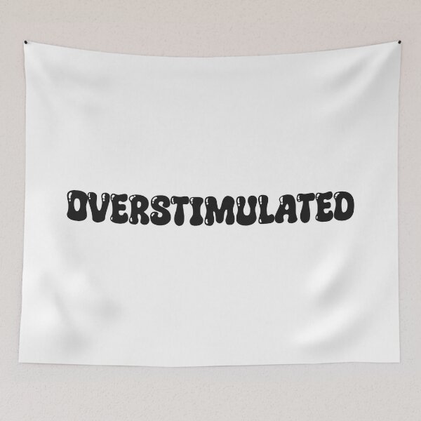 Item preview, Overstimulated  designed and sold by Skull Fern.