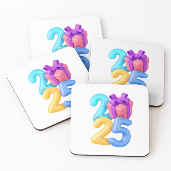Item preview, HAPPY NEW YEAR 2025 STICKERS designed and sold by hsstudio2025.