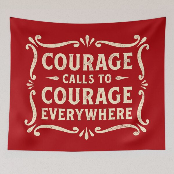 Item preview, Courage Calls to Courage Everywhere designed and sold by Eat the Rich.