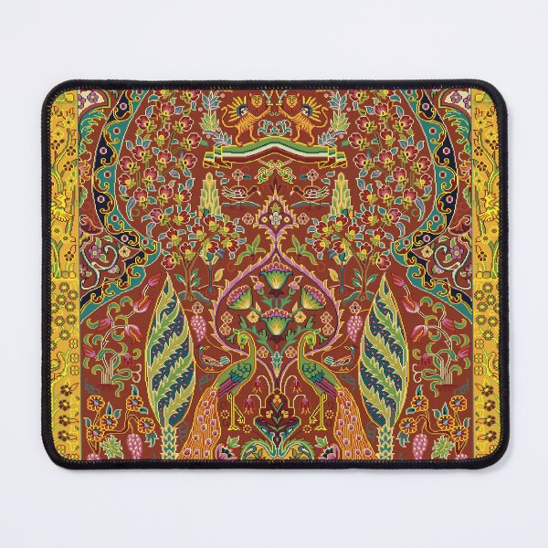 Item preview, Peacock Elegance with Floral Motifs designed and sold by Faranyaz.