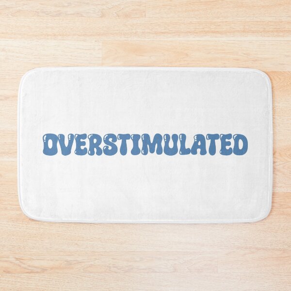Item preview, Overstimulated Blue designed and sold by Skull Fern.