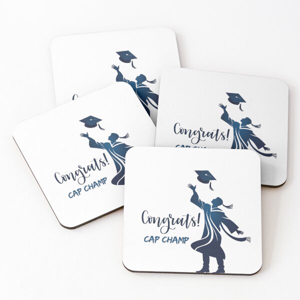 Item preview, Matching Graduation  "Cap Champ" designed and sold by TasteTicker.
