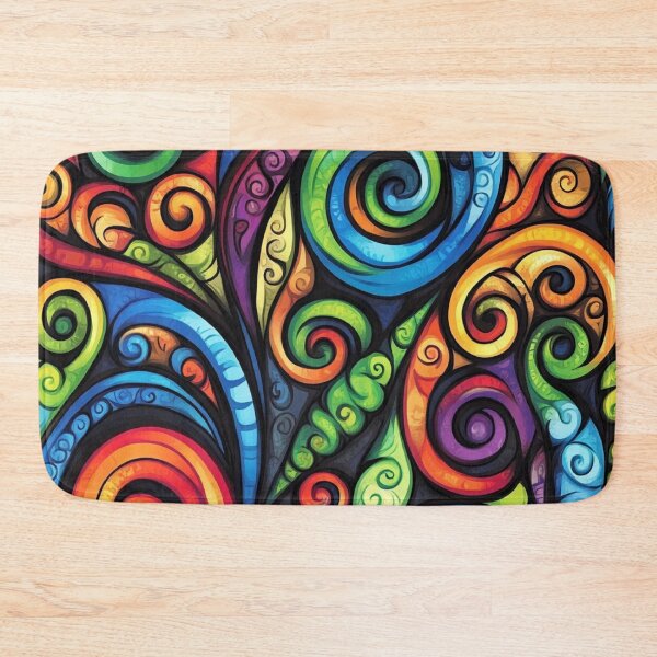 Item preview, New Zealand Paua Māori Pattern Koru Design 304 designed and sold by GrinGalore.