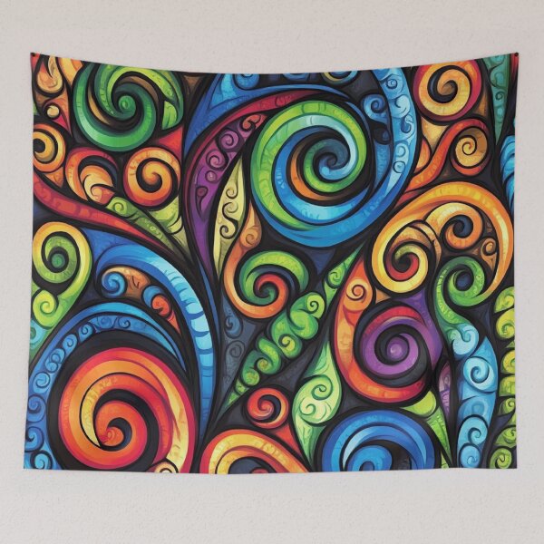 Item preview, New Zealand Paua Māori Pattern Koru Design 304 designed and sold by GrinGalore.
