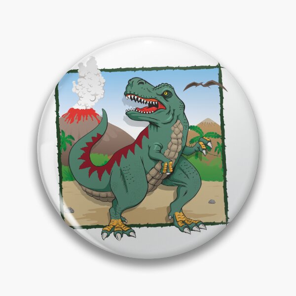 Item preview, Jurassic nature, illustration of a dinosaur Tyrannosaurus rex. Ideal for educational and informative materials designed and sold by LucianoCosmo.