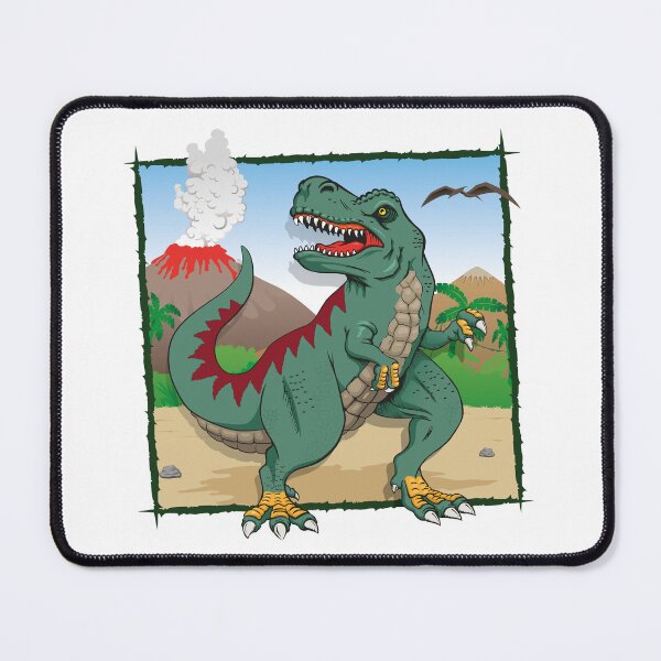 Item preview, Jurassic nature, illustration of a dinosaur Tyrannosaurus rex. Ideal for educational and informative materials designed and sold by LucianoCosmo.