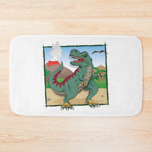 Item preview, Jurassic nature, illustration of a dinosaur Tyrannosaurus rex. Ideal for educational and informative materials designed and sold by LucianoCosmo.