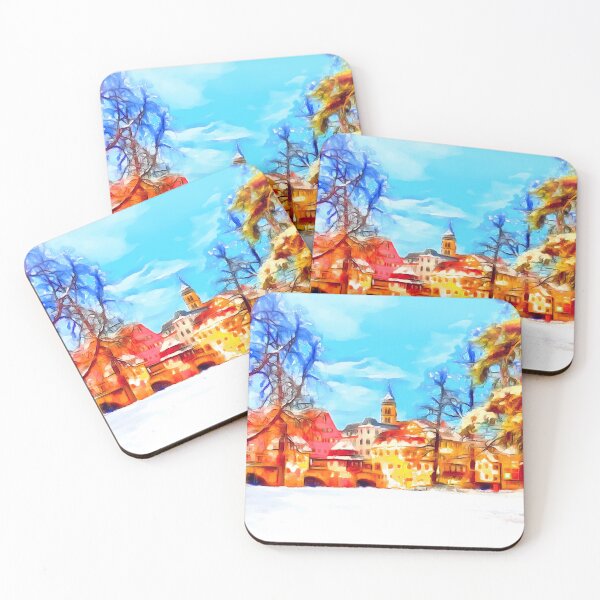 Item preview, Esslingen am Neckar (Painting) designed and sold by cmphotographs.