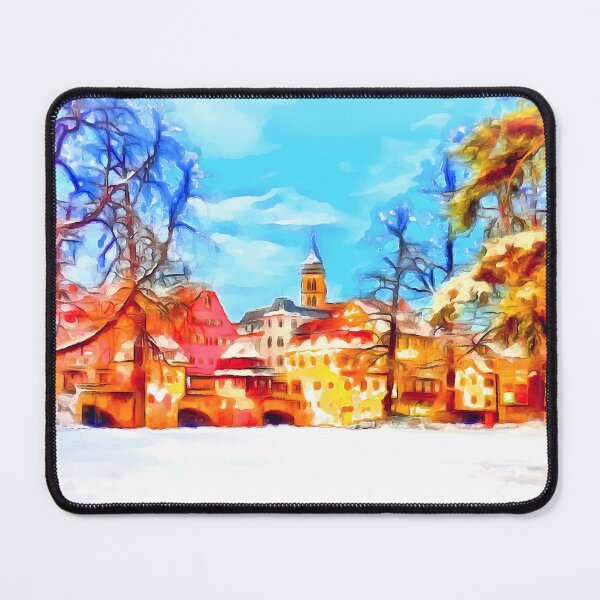 Item preview, Esslingen am Neckar (Painting) designed and sold by cmphotographs.