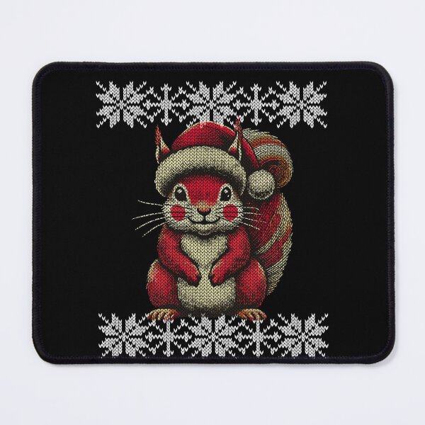 Item preview, Christmas Squirrel With Hat designed and sold by LuminOrb.