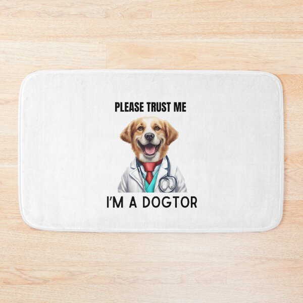 Item preview, Dog, Veterinarian, Medical Coat, Stethoscope, Animal Healthcare, Smiling Dog, Professionalism, Veterinary, Pet Care, Animal Health designed and sold by Ewelina  Niemiec.