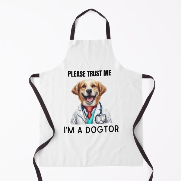 Item preview, Dog, Veterinarian, Medical Coat, Stethoscope, Animal Healthcare, Smiling Dog, Professionalism, Veterinary, Pet Care, Animal Health designed and sold by Ewelina Niemiec.