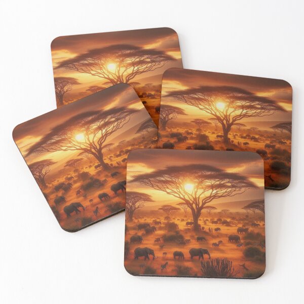 Item preview, AFRICAN SAVANNA  designed and sold by johnnyssandart.