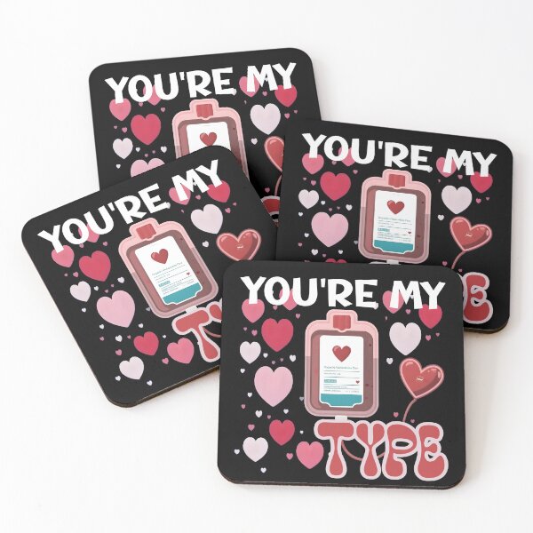 Item preview, Funny ER RN Nurse Nursing Valentine’s Day You're My Type designed and sold by Colorfulman.