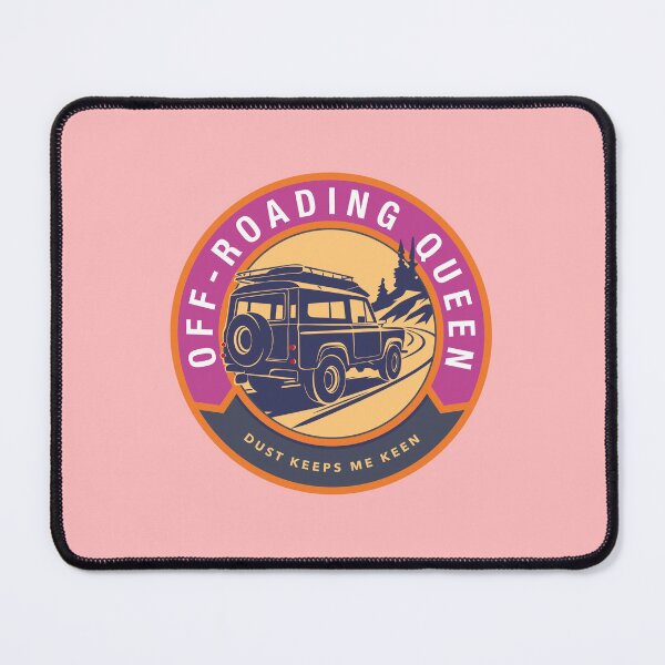 Item preview, Off-Road Queen | Dust Keeps Me Keen | Adventure Lover Design designed and sold by UPPrints.