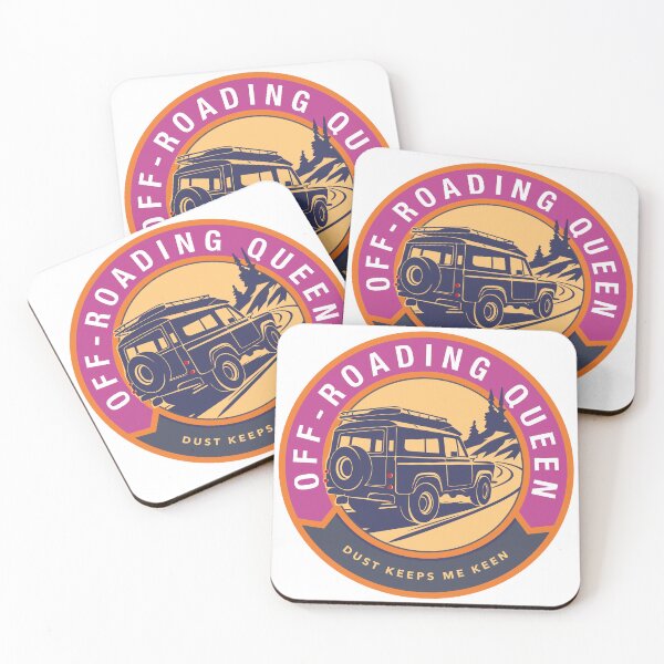Item preview, Off-Road Queen | Dust Keeps Me Keen | Adventure Lover Design designed and sold by UPPrints.