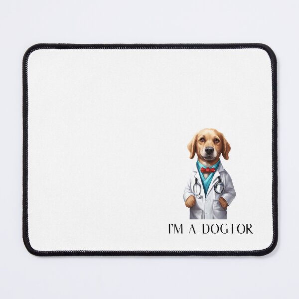Item preview, Canine Doctor, funny gifts, stickers, t-shirt, mugs designed and sold by Ewelina Niemiec.