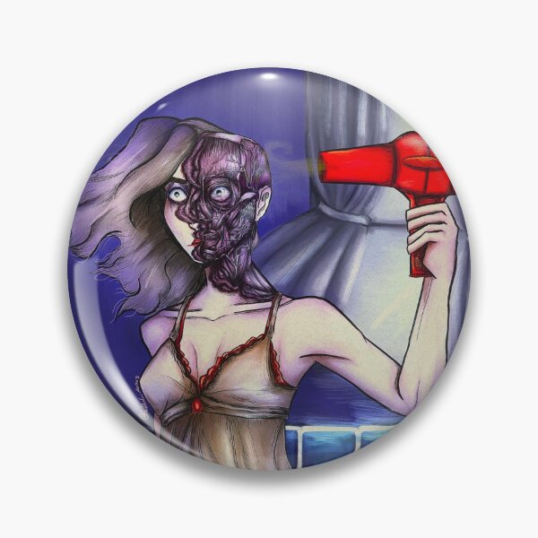 Item preview, Detached Elegance, horror art designed and sold by faddedroses.