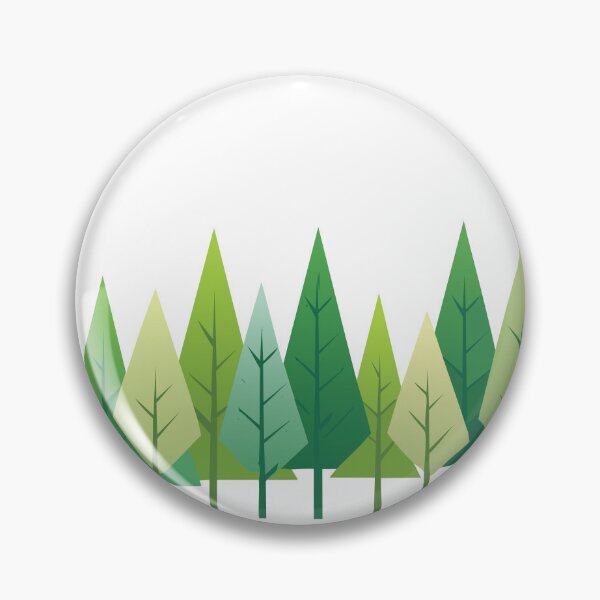 Item preview, Pine forest illustration designed and sold by Z8prints.