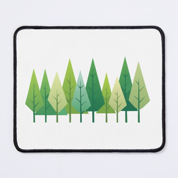 Item preview, Pine forest illustration designed and sold by Z8prints.