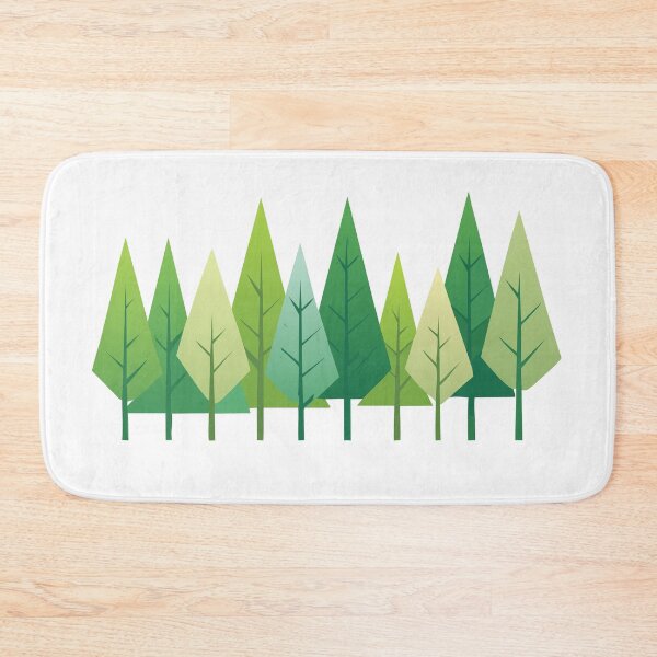 Item preview, Pine forest illustration designed and sold by Z8prints.