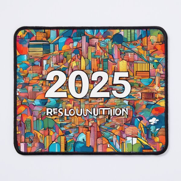 Item preview, Resolution, future pattern, year 2025 36 designed and sold by MetallenaLux.