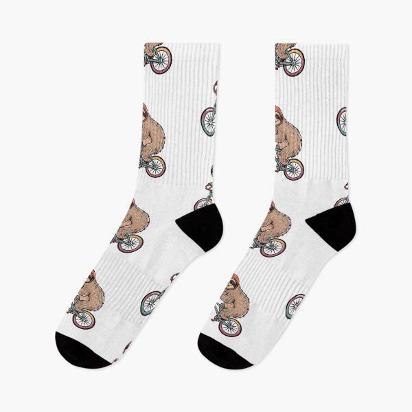 Item preview, Funny Cute Cycling Sloth for Bike Lovers Fathers designed and sold by Laugh-Lines.