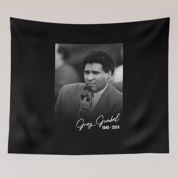 Item preview, Greg Gumbel Memorial, Greg Gumbel 1946-2024 designed and sold by Hoahip.