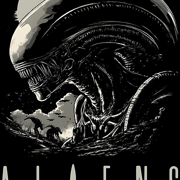 Artwork thumbnail, Alien by RatherCreative