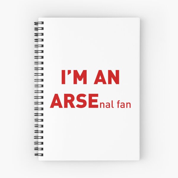 Item preview, I'M AN ARSEnal fan | Football/Soccer Joke (Red Design) designed and sold by FilipeFerreira.