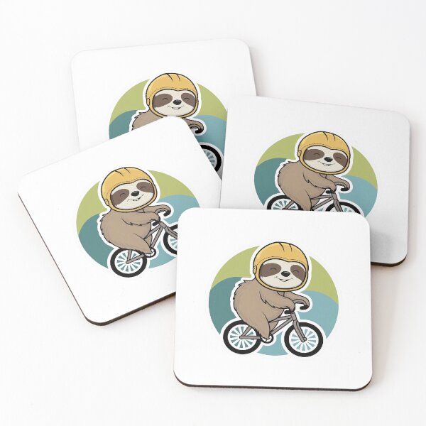 Item preview, Funny Cute Cycling Sloth for Bike Lovers Father designed and sold by Laugh-Lines.