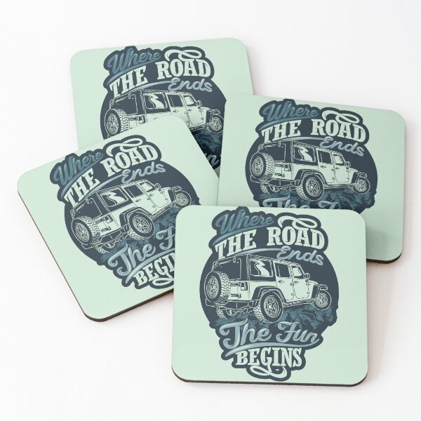 Item preview, Where The Road Ends. The Fun Begins. Off-Road Adventure Design designed and sold by UPPrints.