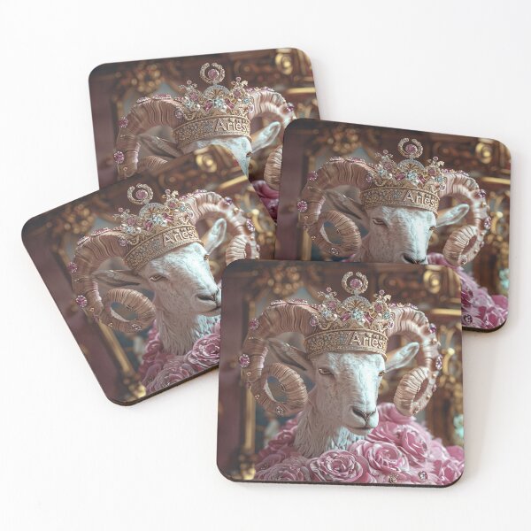 Item preview, Aries Ram Zodiac Crown Adorned In Jewels designed and sold by AVisionInPink.