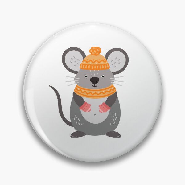 Item preview, Cozy Winter Mouse, funny gifts, t-shirt, mugs designed and sold by Ewelina  Niemiec.