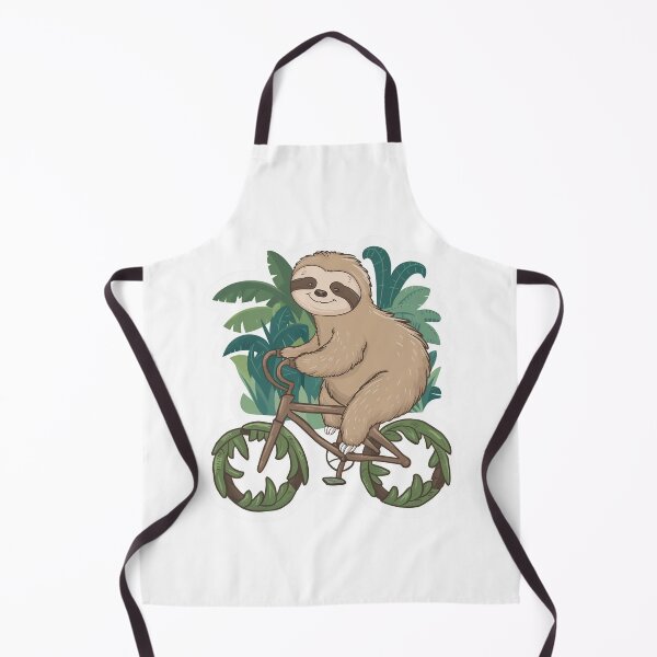 Item preview, Funny Cute Cycling Sloth for Bike Ecology Lovers designed and sold by Laugh-Lines.