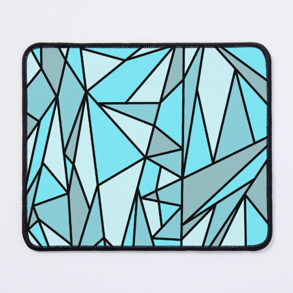 Item preview, Blue Crystal Wall Pattern designed and sold by DankSpaceStudio.