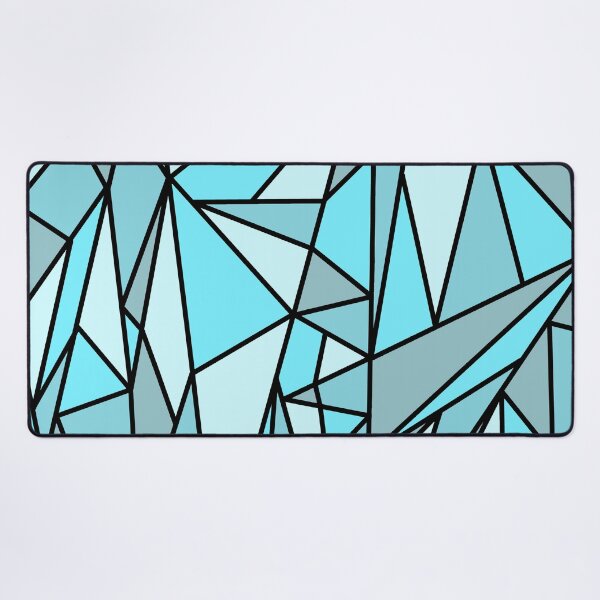 Item preview, Blue Crystal Wall Pattern designed and sold by DankSpaceStudio.