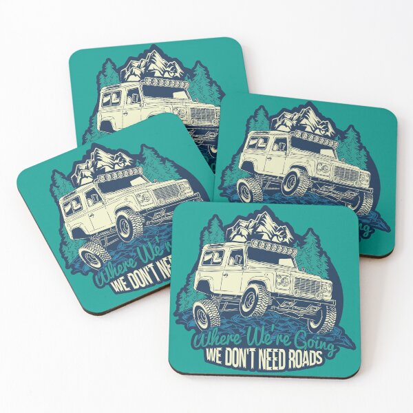 Item preview, Where We're Going We Don't Needs Roads. Off-Road Adventure Spinoff. designed and sold by UPPrints.
