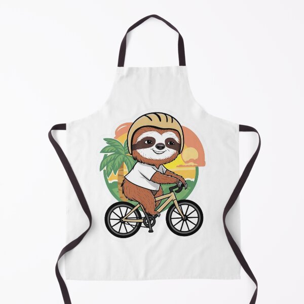 Item preview, Funny Cute Cycling Sloth for Bike Lovers Father designed and sold by Laugh-Lines.