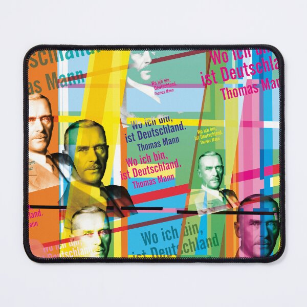 Item preview, Where I am is Germany, Thomas Mann designed and sold by Mauswohn.