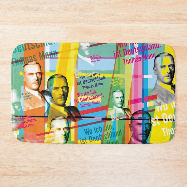 Item preview, Where I am is Germany, Thomas Mann designed and sold by Mauswohn.
