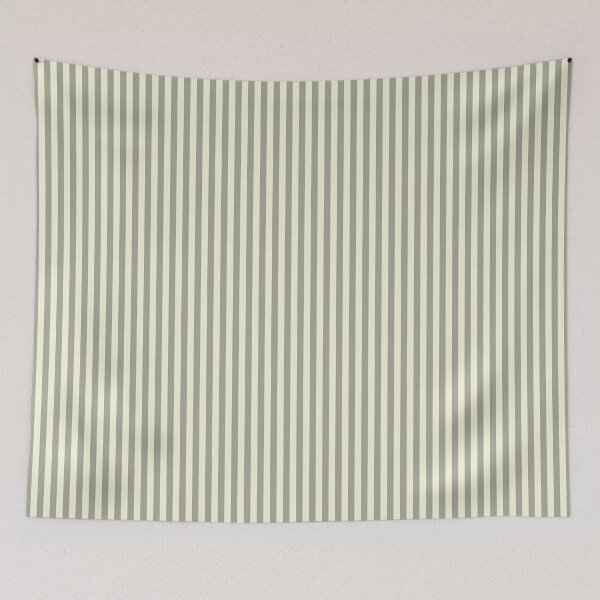 Item preview, Charcoal Gray and Cream Stripes Pattern designed and sold by patterncrow.