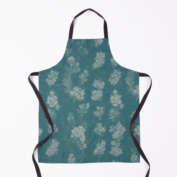 Artikelvorschau, Blauer Blumenstoff mit kleinem Muster entworfen und verkauft von Rui Fernandes.